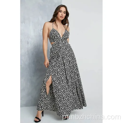 Vestidos longos de estilo de moda feminina